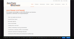Desktop Screenshot of easytrans.nl